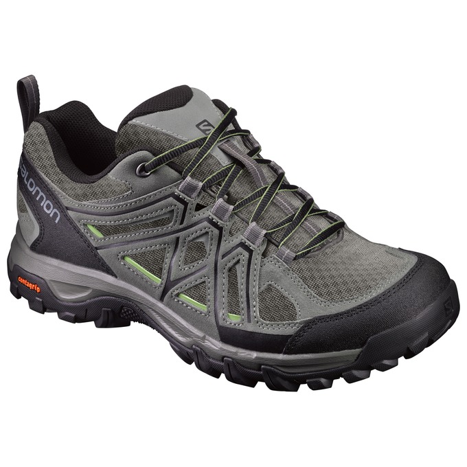 SALOMON EVASION 2 AERO Philippines - Men's Hiking Shoes - Grey/Black | 872190-WKX